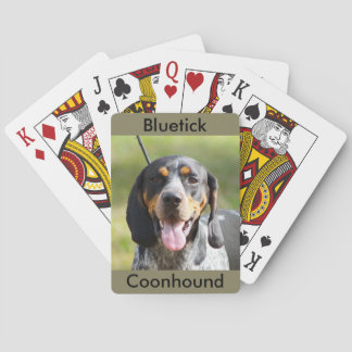 Bluetick Coonhound-Spielkarten Spielkarten