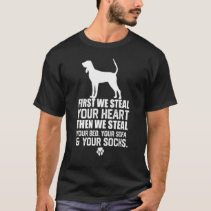 Bluetick Coonhound stehlen Sie Ihr Herz stehlen Ih T-Shirt