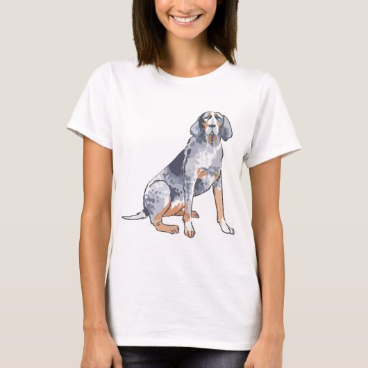 Bluetick Coonhound T-Shirt (Vorderseite)