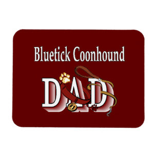 Bluetick Coonhound Vater Magnet
