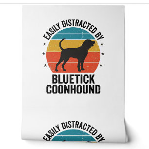 Bluetick Coonhound Vintage-Hundeliebhaber-Shirt-De Tapete