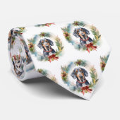 Bluetick Coonhound Weihnachtsfeier Festliche Jungf Krawatte (Gerollt)