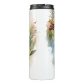 Bluetick Coonhound Weihnachtsfeier Festliche Jungf Thermosbecher (Rückseite)