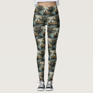 Bluetick Coonhound Weihnachtsfeiertage Leggings