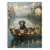 Bluetick Coonhound Weihnachtsfeiertage Notizblock (Vorderseite)