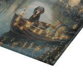 Bluetick Coonhound Weihnachtsfeiertage Schneidebrett (Ecke)