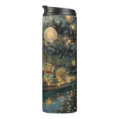 Bluetick Coonhound Weihnachtsfeiertage Thermosbecher (Nach rechts gedreht)