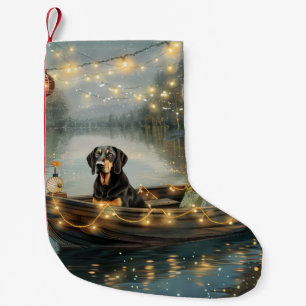 Bluetick Coonhound Weihnachtsfestreise Kleiner Weihnachtsstrumpf