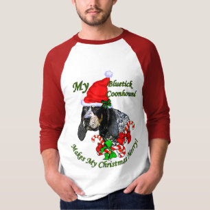 Bluetick Coonhound-Weihnachtsgeschenke T-Shirt