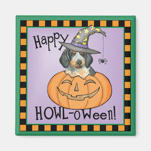 Bluetick Halloween Magnet (Vorne)