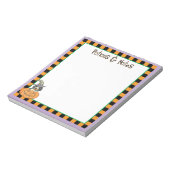 Bluetick Halloween Notepad Notizblock (Rotiert)