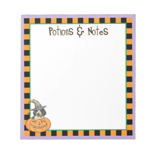 Bluetick Halloween Notepad Notizblock