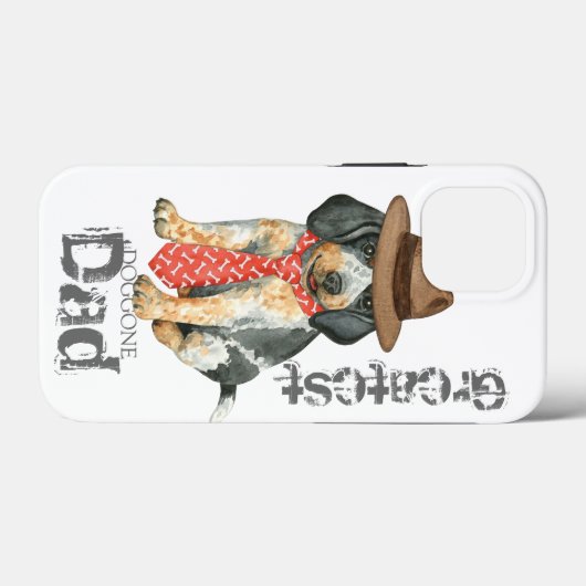 Bluetick-Vater Case-Mate iPhone Hülle (Rückseite (Horizontal))