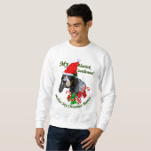 Bluetick Weihnachtsgeschenke Sweatshirt (Vorne ganz)