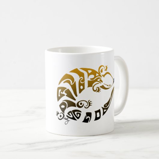 Bluetongue Tasse (VorderseiteRechts)