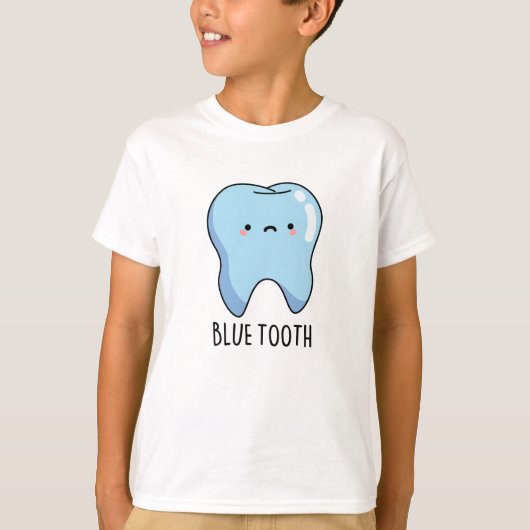 Bluetooth Funny Technical Blue Tooth Puff T-Shirt (Vorderseite)