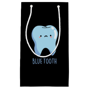 Bluetooth Lustiger Technischer Blue Tooth Pun Dark Kleine Geschenktüte
