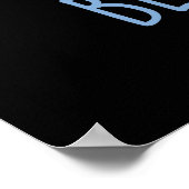 Bluetooth Lustiger Technischer Blue Tooth Scherz D Poster (Ecke)
