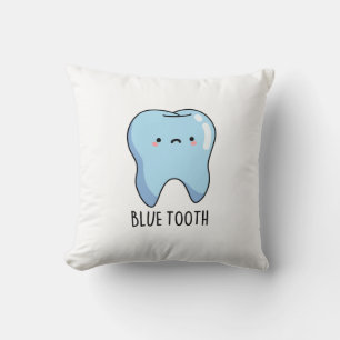 Bluetooth Lustiger Technischer Blue Tooth Wortwitz Kissen