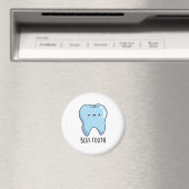Bluetooth Lustiger Technischer Blue Tooth Wortwitz Magnet (In Situ (Geschirrspüler))