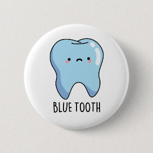 Bluetooth Lustiger Technischer Bluetooth-Wortwitz Button