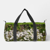 Bluets Tiny Blume Ölgemälde Personalisiert Duffle Bag (Vorderseite)