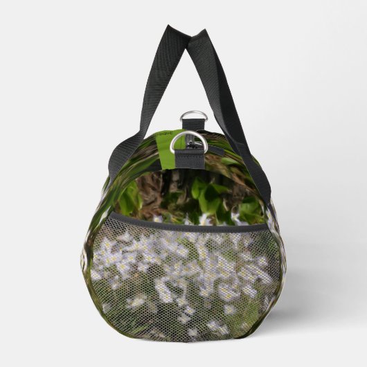 Bluets Tiny Blume Ölgemälde Personalisiert Duffle Bag (Rechts)