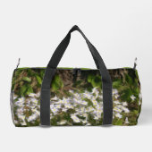 Bluets Tiny Blume Ölgemälde Personalisiert Duffle Bag (Rückseite)