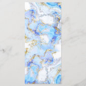 Bluetuild-Menü Menükarte (Rückseite)