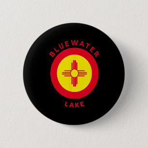 Bluewater Lake State Park New Mexico Nm Flagge Zia Button