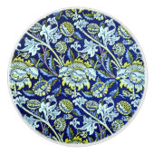 Bluewey, ein William Morris-Design, Keramikknauf (Vorderseite)