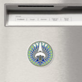 'BlueWings' Magnet (In Situ (Geschirrspüler))