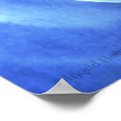 Bluewolf Spirit Poster (Ecke)