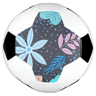 BLUEY FLORAL FUßBALL