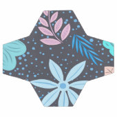 BLUEY FLORAL FUßBALL (Flach)