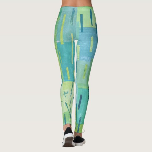 Bluey-Grüntöne #3 Leggings (Rückseite)