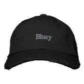 "Bluey" Herren Spitzname Bestickt, Bestickte Baseballkappe (Vorderseite)