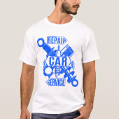 Bluey Mechanics (14) T-Shirt (Vorderseite)