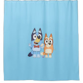 Bluey Shower Curtain Duschvorhang (Vorderseite)