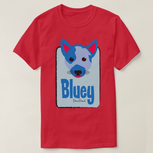Bluey  T-Shirt (Design vorne)