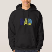 Bluey-Vater-Mum Liebe Vathers Day Hoodie (Vorderseite)
