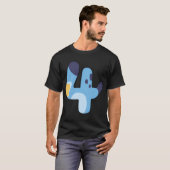 Blueysss 4. Geburtstag T-Shirt (Vorne ganz)