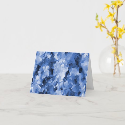 Bluezy Times...... Karte (Gelbe Blume)