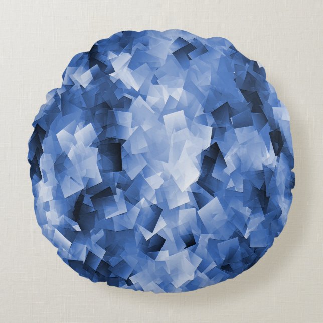 Bluezy Times...... Rundes Kissen (Vorderseite)