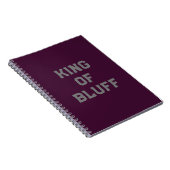 Bluff King Spiral Foto Notebook Notizblock (Rechte Seite)