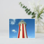 Bluff-Leuchtturm Postkarte (Stehend Vorderseite)