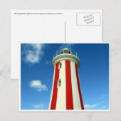 Bluff-Leuchtturm Postkarte (Vorne/Hinten)