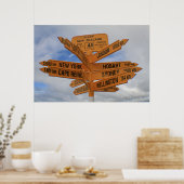 Bluff, Neuseeland Poster (Küche)