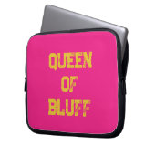 Bluff Queen Electronics Bag Laptopschutzhülle (Vorderseite Links)