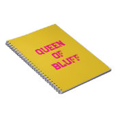 Bluff Queen Spiral Foto Notebook Notizblock (Rechte Seite)